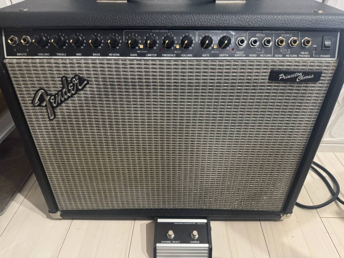 FENDER PRINCETON CHORUS動作確認+メンテナンス済拍卖