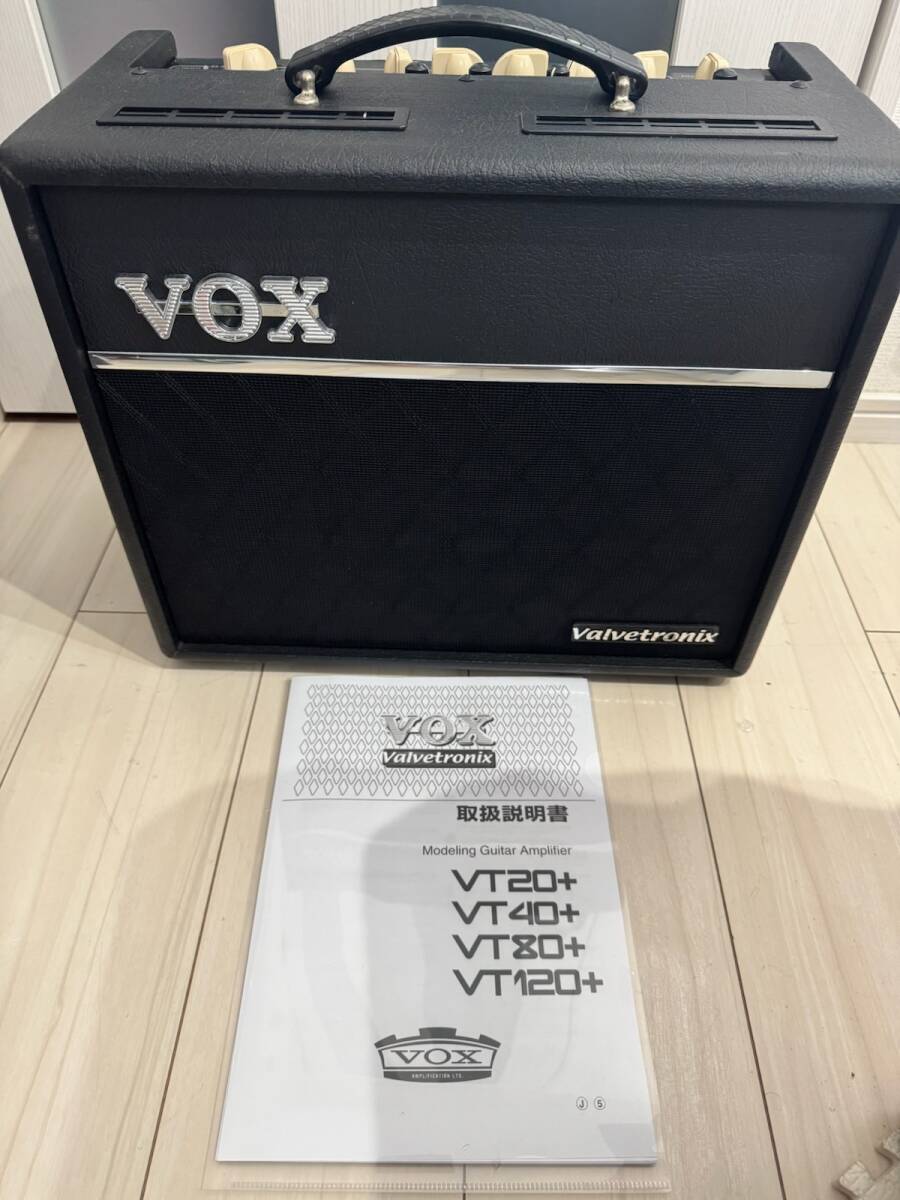 ⅤOX VT-20+ (モデリング・アンプ)真空管12AX7搭載 ⑧拍卖