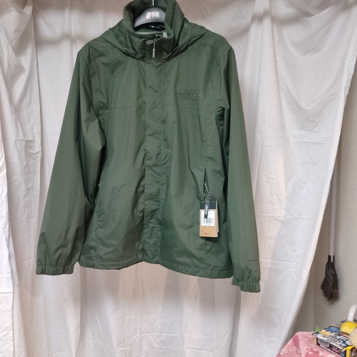ノースフェイス ウインドブレーカー モスグリーン XL拍卖
