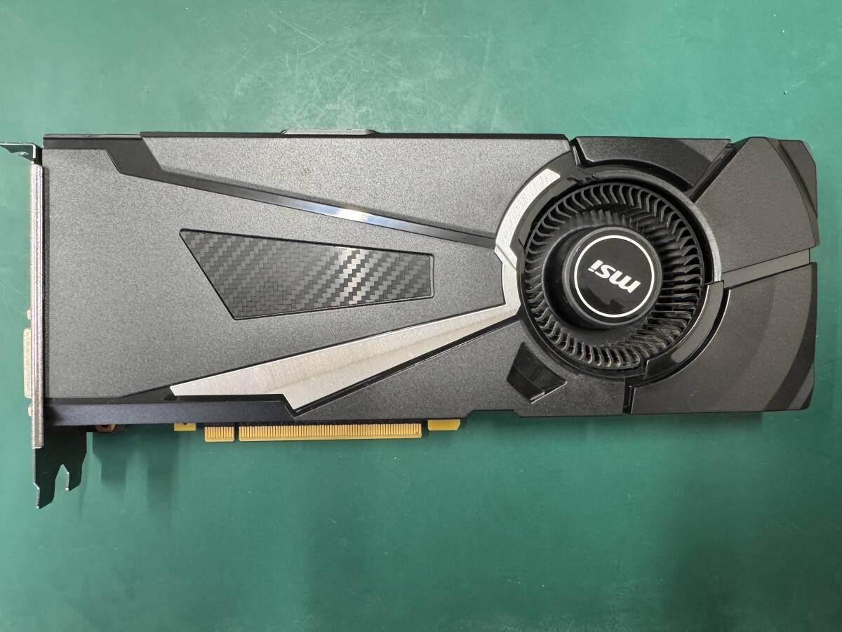 ★ジャンク/表示OK MSI GeForce GTX 1070 AERO 8G拍卖