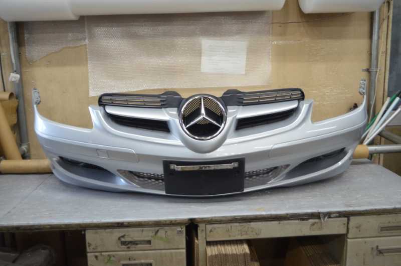 ベンツ SLK 200 コンプレッサー R171 前期(171442) 純正 破損無 取付OK フロントバンパー フォグランプ付 775U A171 885 00 25 k092533拍卖