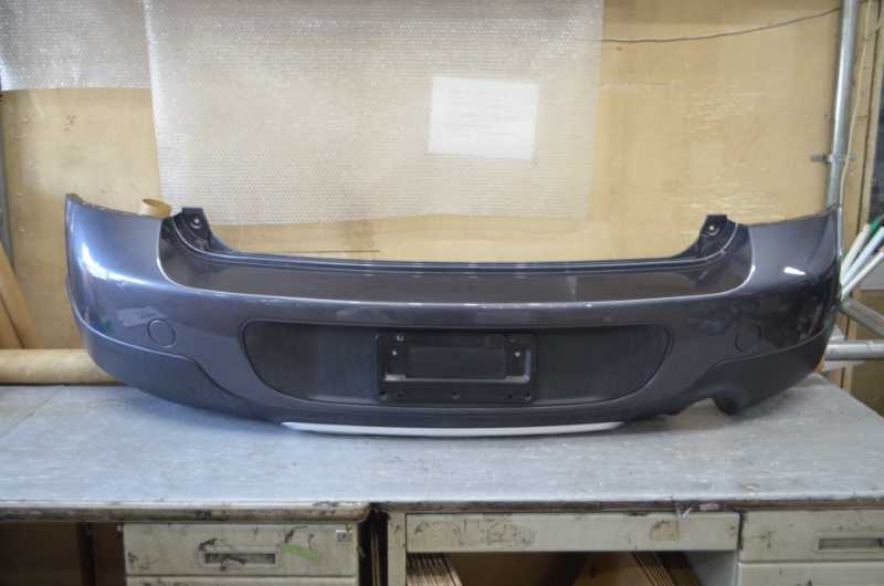 クーパー D クロスオーバー R60 後期(XD20F) 純正 リアバンパー グレー+茶 ツートン 5112 9801880 114609 13 k092618拍卖