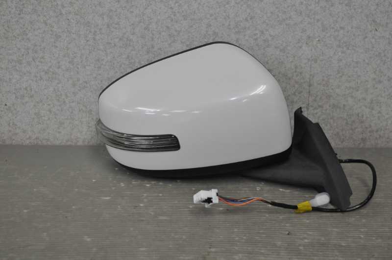 デイズ ハイウェイスター X 前期 (B21W) 純正 破損無 右 ドアミラー 電格 7P 7ピン ウィンカー付 W13 白 024118 96301-6A06E s020947B拍卖