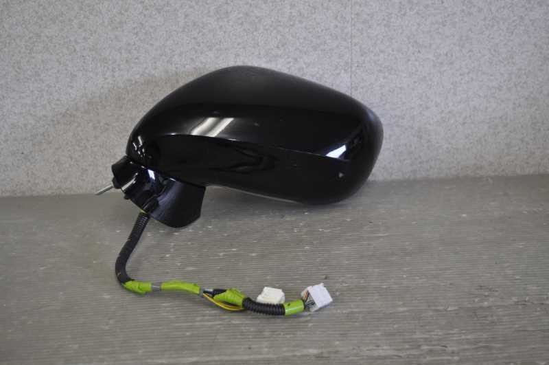 レクサス IS 250 S 前期 (GSE20) 純正 破損無 左 ドアミラー 電格 9P+6P ウェルカムランプ付 212 黒 011097 87906-53080-C0 s020997B拍卖