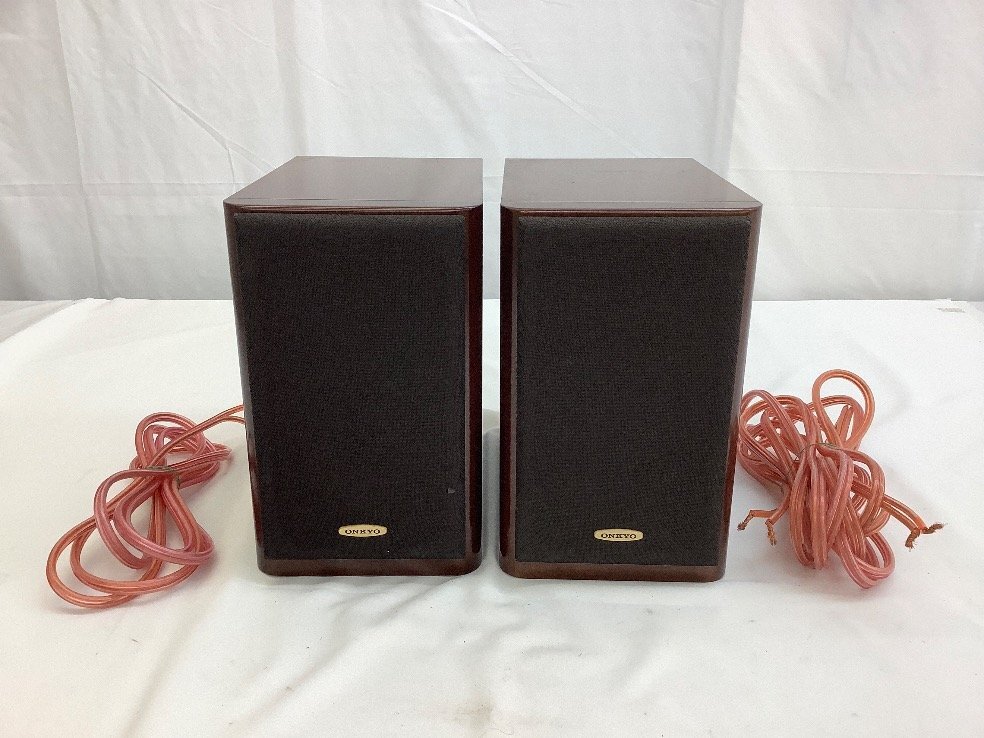 ONKYO ペアスピーカー D-202AX LTD キズやヨゴレ有/ACB ジャンク品拍卖