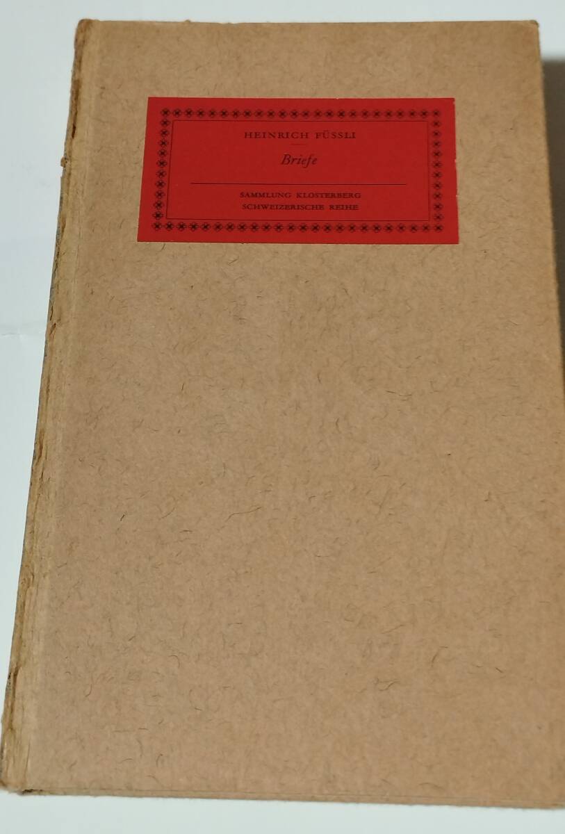 Heinrich Fussli Briefe ハインリヒ・フュースリ <手紙> 1942年 ※Henry Fuseli/フュースリー 拍卖