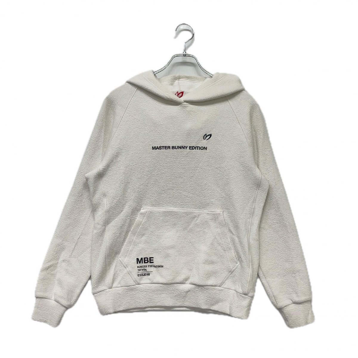 coco 中古 マスターバニーエディション MASTER BUNNY EDITION レディース パーカー 1(M) 白 ホワイト シンプル バックプリント 120430拍卖