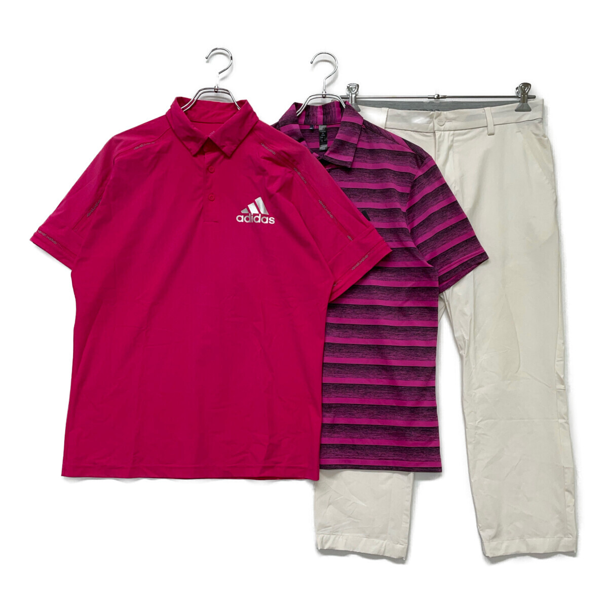 coco 中古【値下げ】 アディダスゴルフ adidas GOLF メンズ コーディネートセット L 初ラウンド コースデビュー 103326拍卖