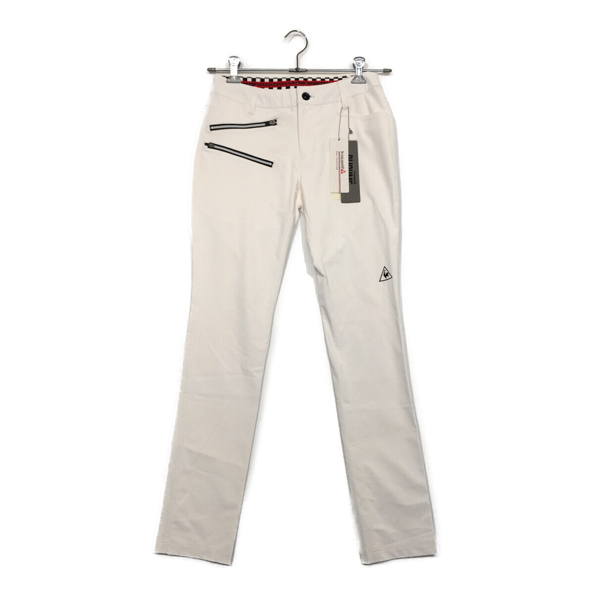 coco 未使用品【値下げ】 ルコックスポルティフ レディース パンツ 7号 白 ホワイト ストレッチ レターパックプラス発送可 101553拍卖