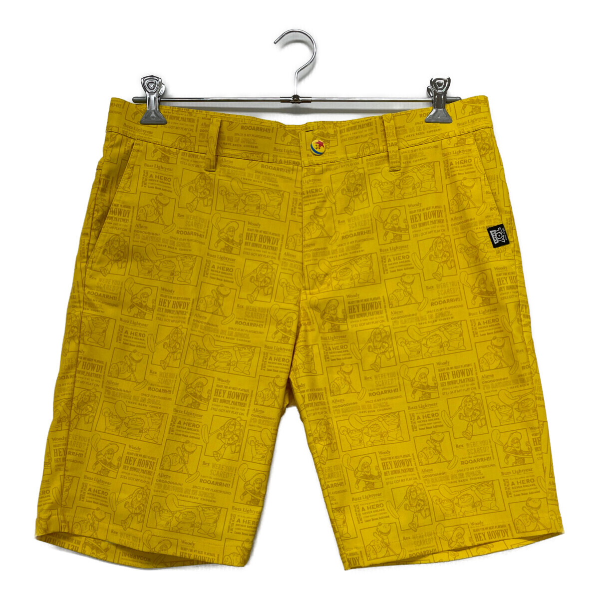 coco 中古【値下げ】 キャロウェイ メンズ ハーフパンツ 3L 黄 ディズニーコラボ トイストーリー 2024 レターパックプラス発送可K020357拍卖