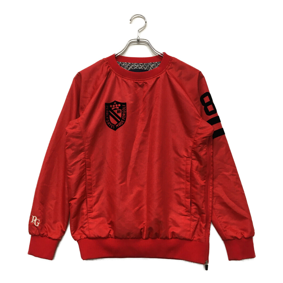 coco 中古【SALE】パーリーゲイツ PEARLY GATES レディース スニードジャック 0(S) 赤 レッド 防寒 レターパックプラス発送可 K1961拍卖