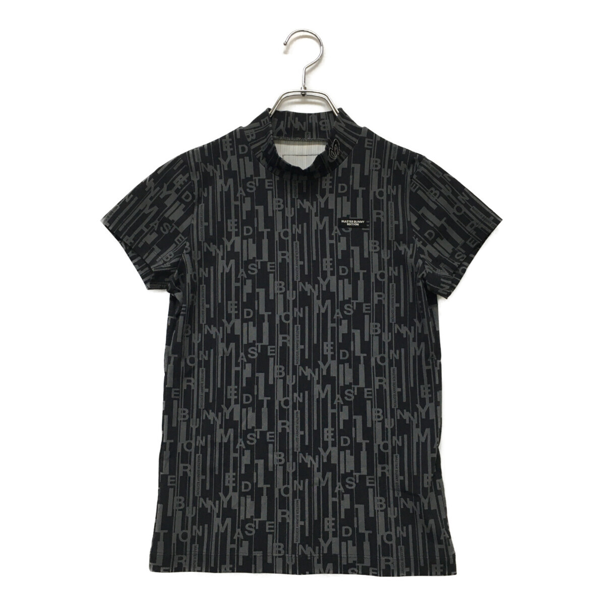 coco 中古【SALE】マスターバニーエディション レディース 半袖シャツ 0(S) 黒×グレー 総柄 レターパックプラス発送可 93600拍卖