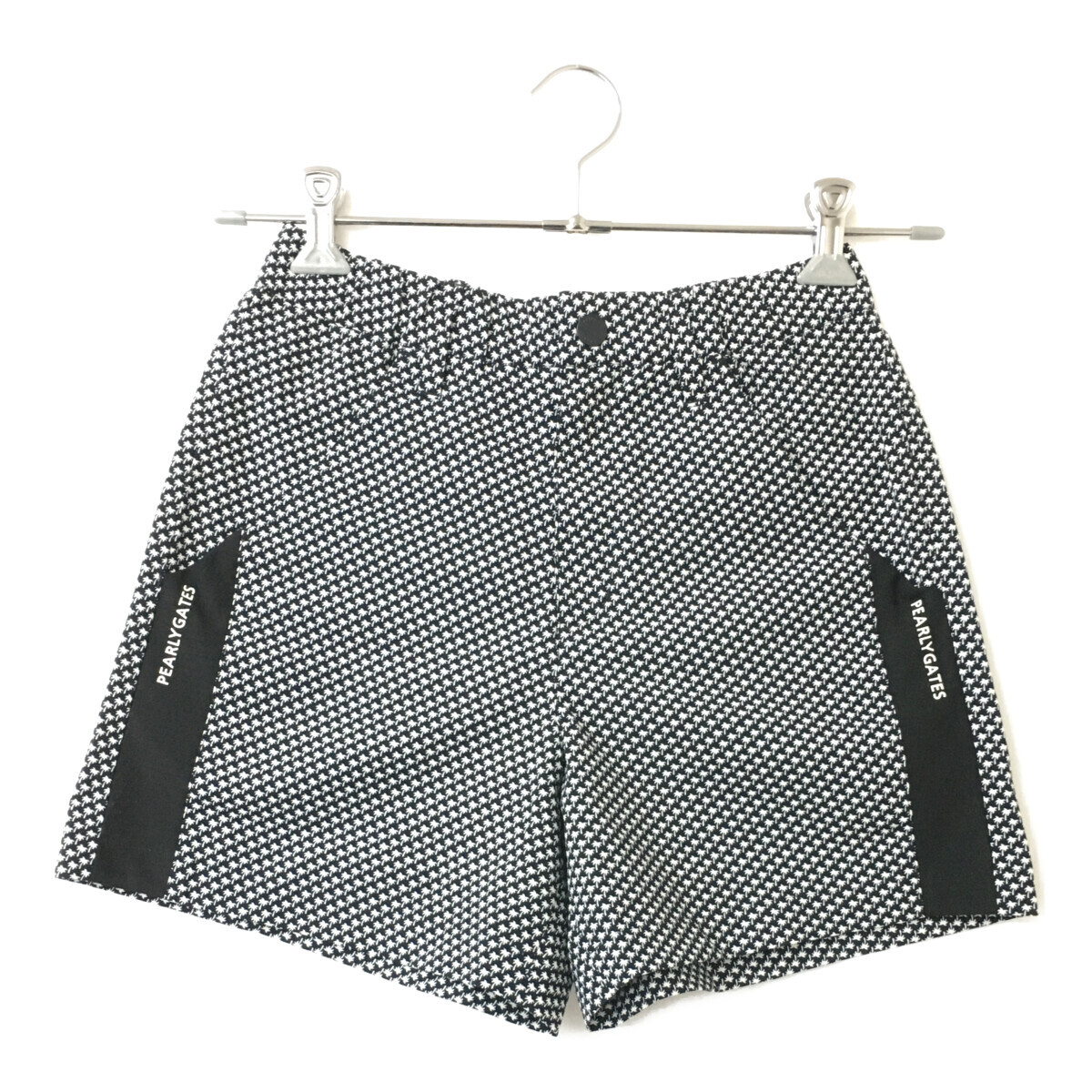 coco 中古【SALE】パーリーゲイツ レディース ショートパンツ 00(XS) 紺 ネイビー 薄手 ヤシ柄 レターパックプラス発送可 88288拍卖