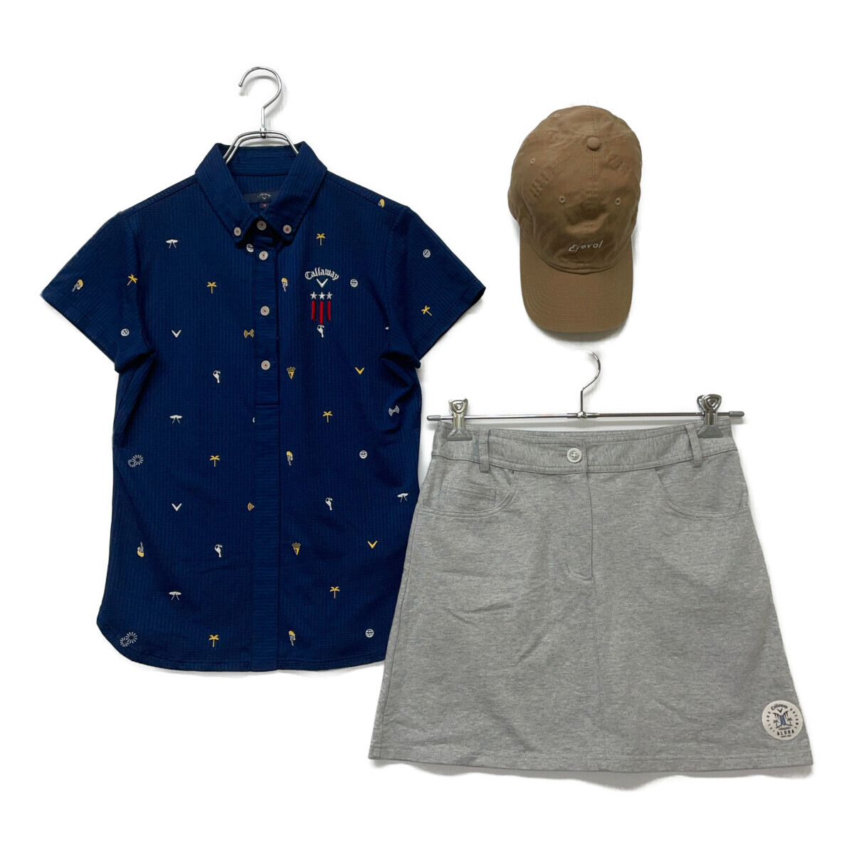 coco 中古【値下げ】 キャロウェイ レディース コーディネートセット M 初ラウンド コースデビュー レターパックプラス発送可 103979拍卖