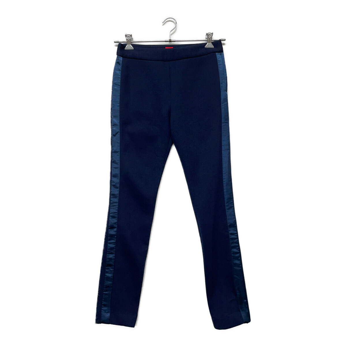 coco 中古 アルチビオ archivio レディース パンツ 38(M) ネイビー 紺 サイドジップ 軽量 シンプル レターパックプラス発送可 K023535拍卖