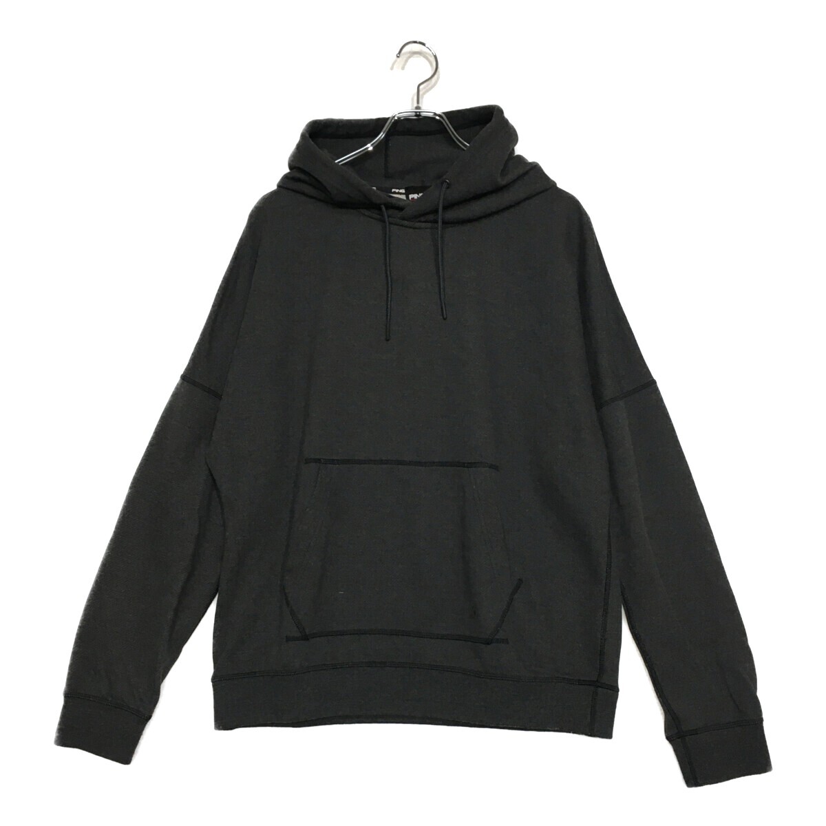 coco 中古 ピン PING メンズ パーカー LL グレー プルオーバー レターパックプラス発送可 101088拍卖