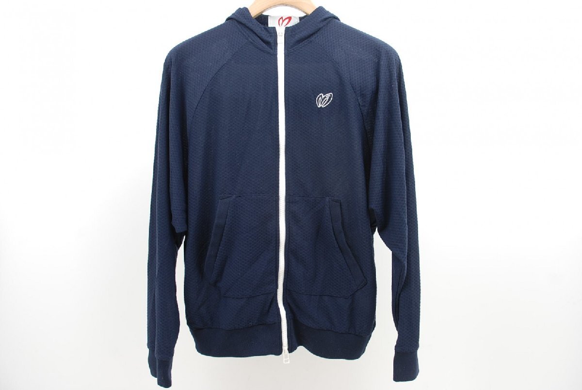 coco 中古【SALE】マスターバニーエディションレディースパーカー 1(M) 紺 長袖ダブルジップ メッシュ レターパックプラス発送可 61930拍卖