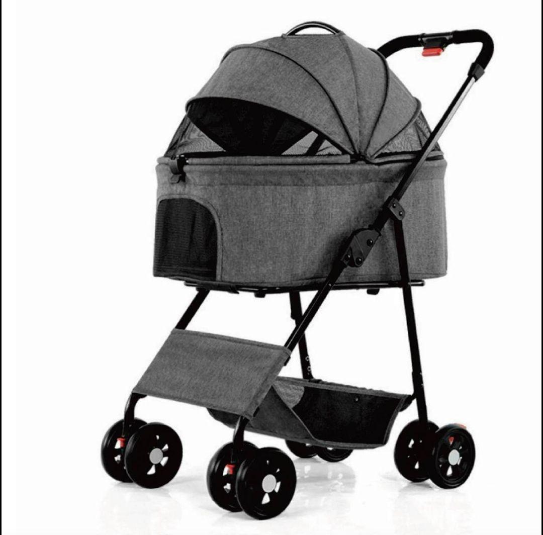 ペットカート ペットバギー 分離型 折りたたみ式 組み立て簡単2930拍卖