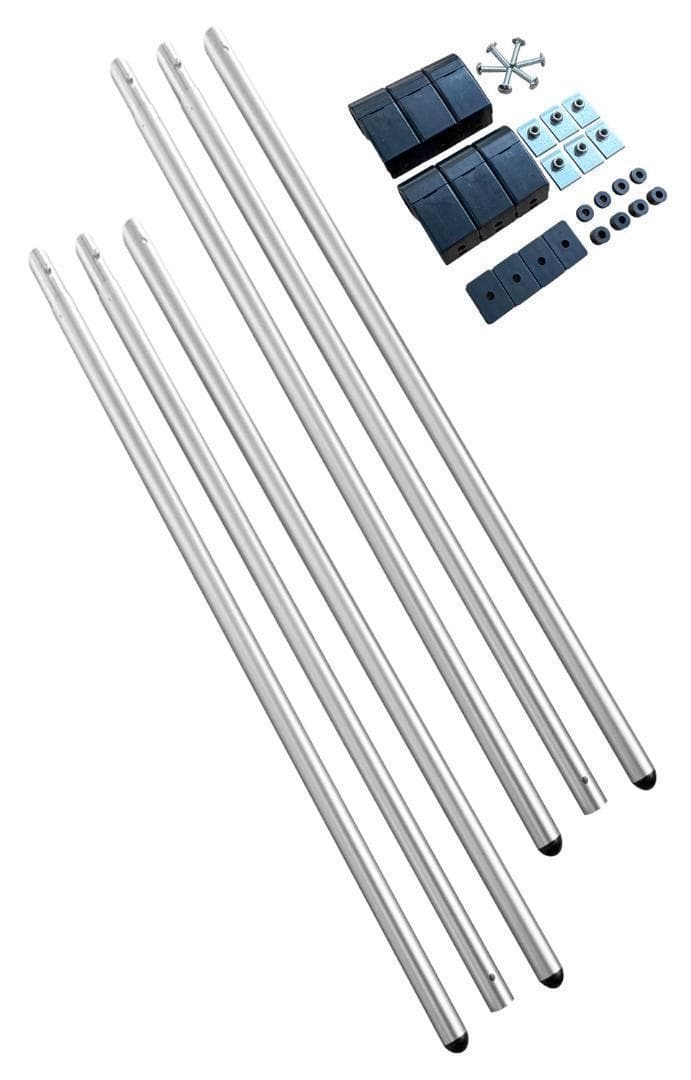 2945車内サイドバー ハイエース キャラバン 用 左右セット 220cm拍卖