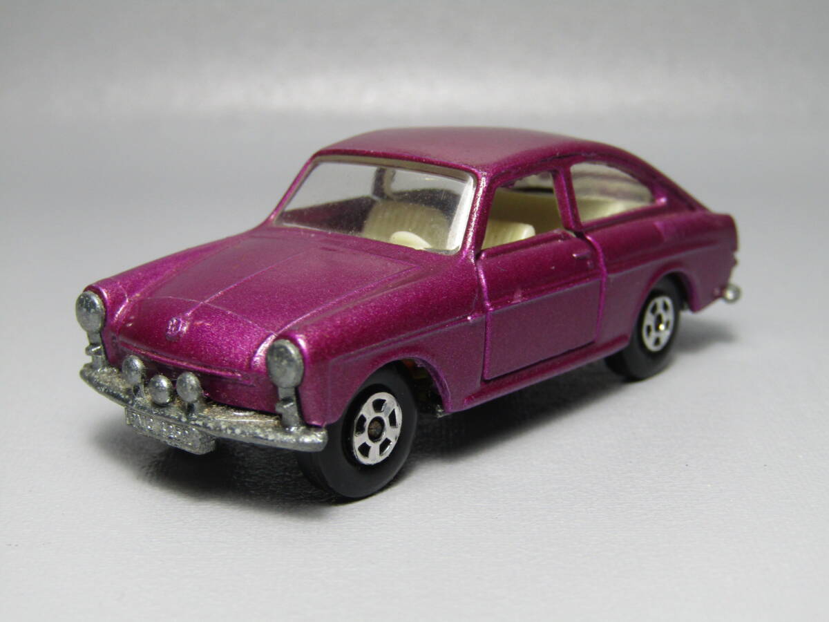 Volkswagen VW FLAT4 フォルクス ワーゲン TypeⅢ タイプ3 VW Type 3 Ⅲ ハッチバック 1600TL MATCH BOX NO67 英国製 MADE IN ENGLAND 美品拍卖