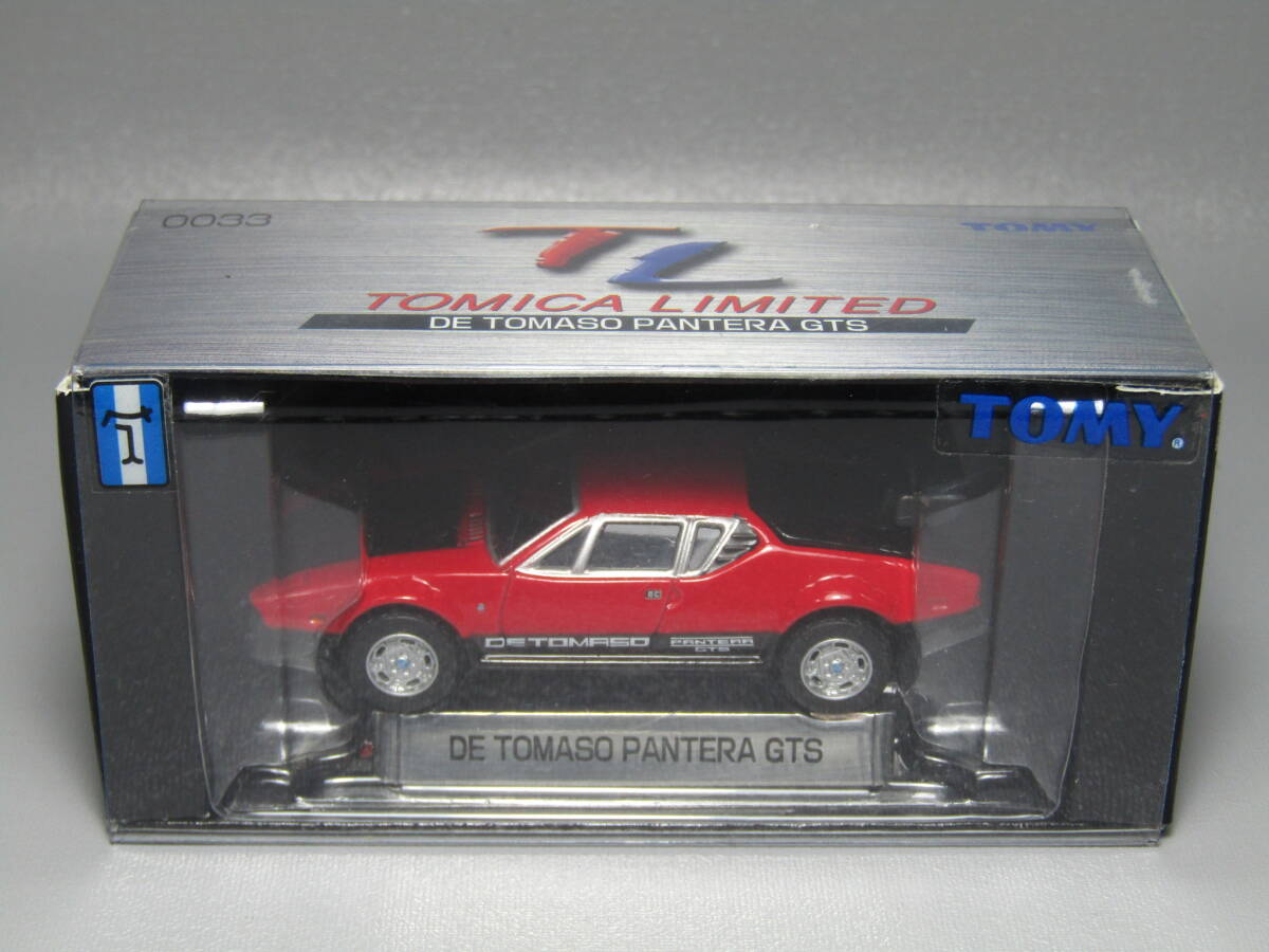 De Tomaso PANTERA 1/61 トミカリミテッド 0033 デ トマソ パンテーラ GTS De Tomaso Pantera カロッツェリア ギア GT5 S 1978 NO10 未開封拍卖