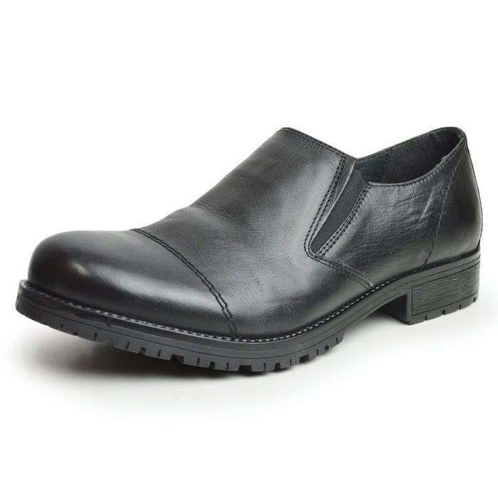 新品■26.5cm 本革 カジュアルシューズ 牛革 レザー スリッポン メンズ サイドゴア ブーツ ビジネス スニーカー コンフォート【エコ配送】拍卖