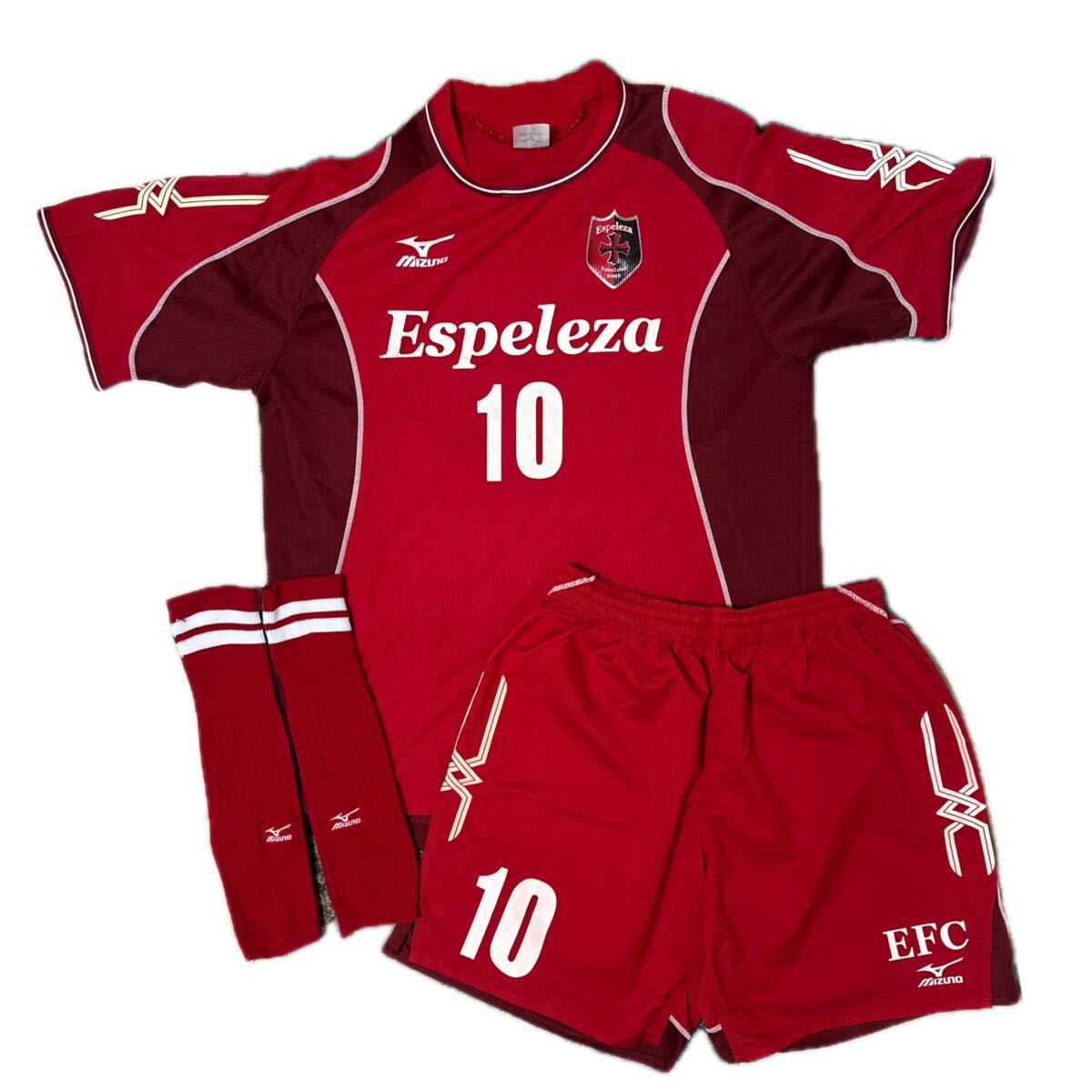 支給品 Espeleza Futsal club 3点 上下セット ユニフォーム パンツ ソックス 非売品 実使用 Jリーグ セットアップ 東京都リーグ MCライン拍卖
