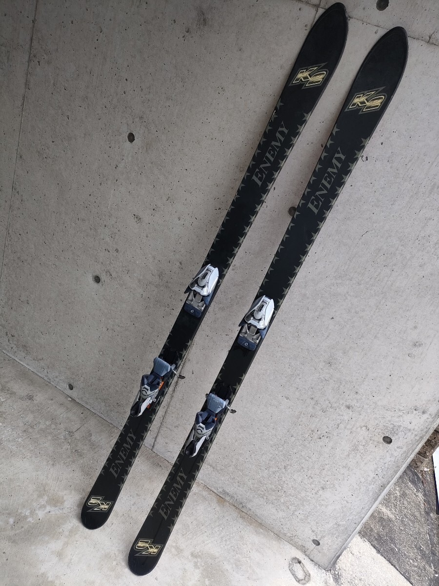 K2 ENEMY 173cm Markerビンディング付き エネミー マーカー フリーライド拍卖