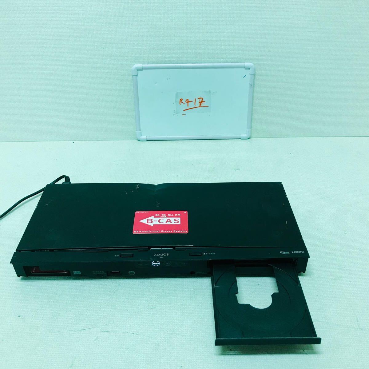 SHARP 2017年製 ブルーレイディスクレコーダー BD-NW510 電源のみ拍卖