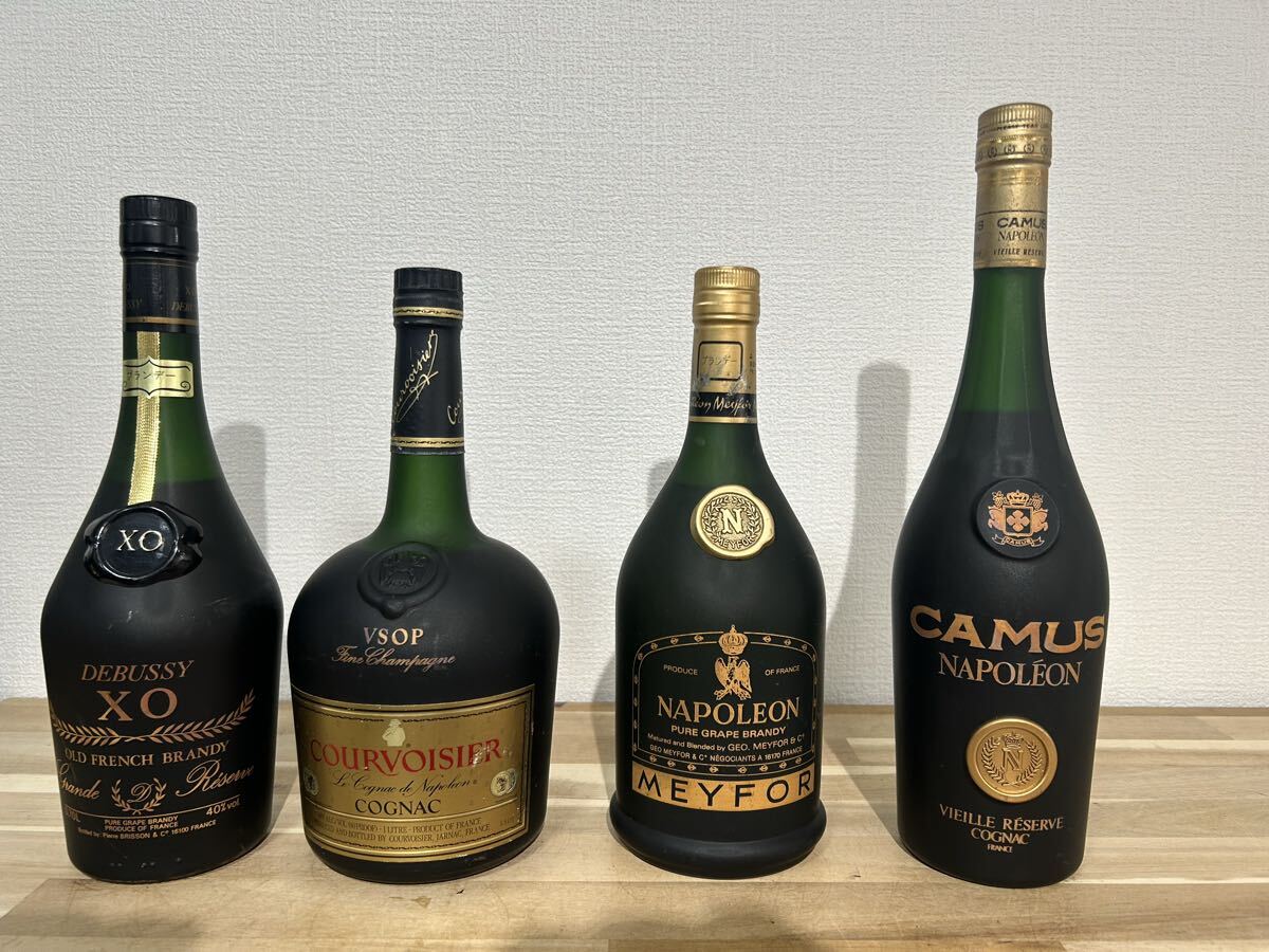 ★【未開栓】 872 NAPOLEON ナポレオン CAMUS レミーマルタン カミュ ブランデー コニャック VSOP 古酒 4本セット拍卖