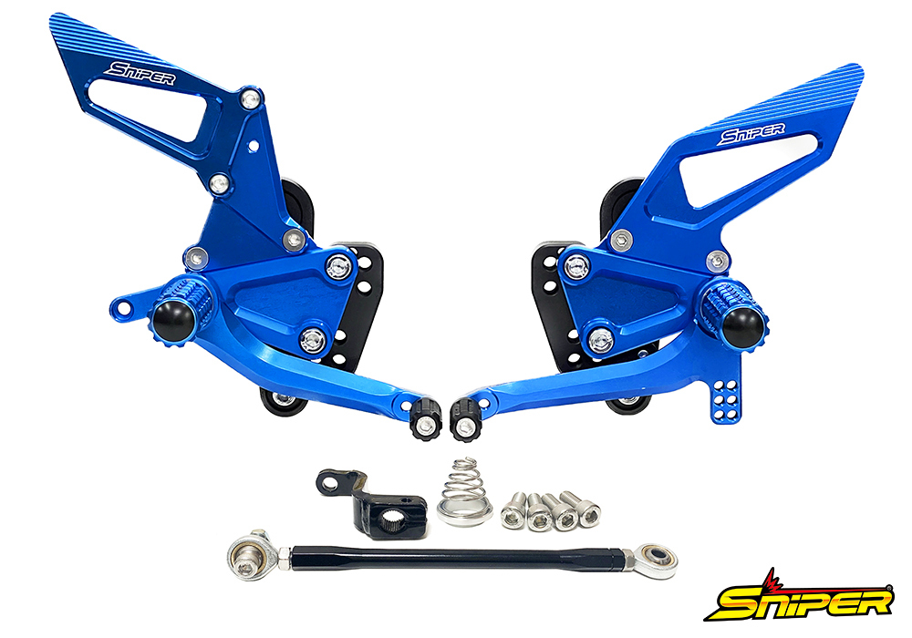 Dax125/ダックス125/ST125 バックステップ 青 SNIPER スナイパー SP0164BL拍卖