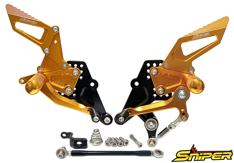CBR250RR MC51 バックステップ金 ABS対応3ポジション+ レーシング用6ポジション SNIPER スナイパー SP0096G拍卖