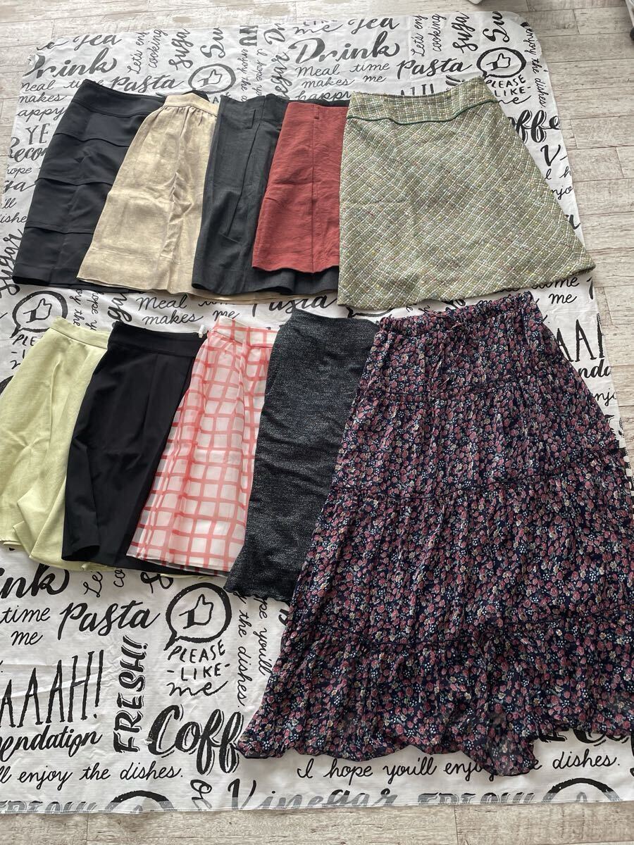 ◆レディース衣料/大量/Mサイズ/スカート/ワンピース/パンツ/ニット/30点まとめ売り/ブランド品多数/仕入れ◆拍卖