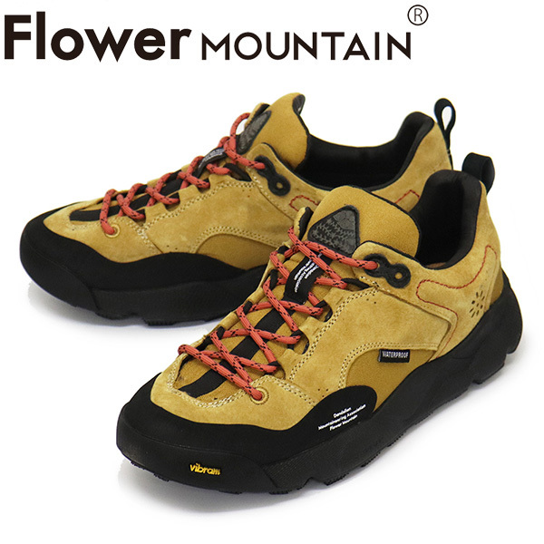 Flower MOUNTAIN(フラワーマウンテン) FM66-1-037 BACK COUNTRY スニーカー Camel FM021 43-約27.5cm拍卖