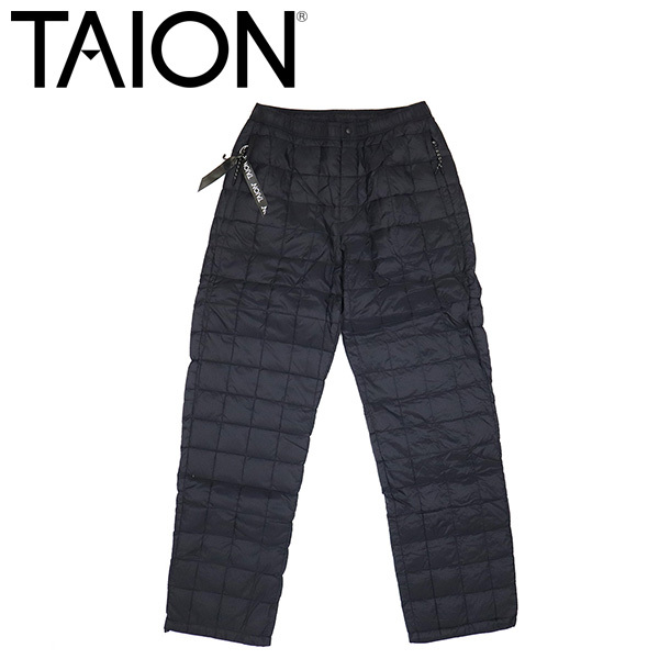 TAION (タイオン) 1301MTP MOUNTAIN DOWN PANTS マウンテンダウンパンツ TA018BLACKM拍卖