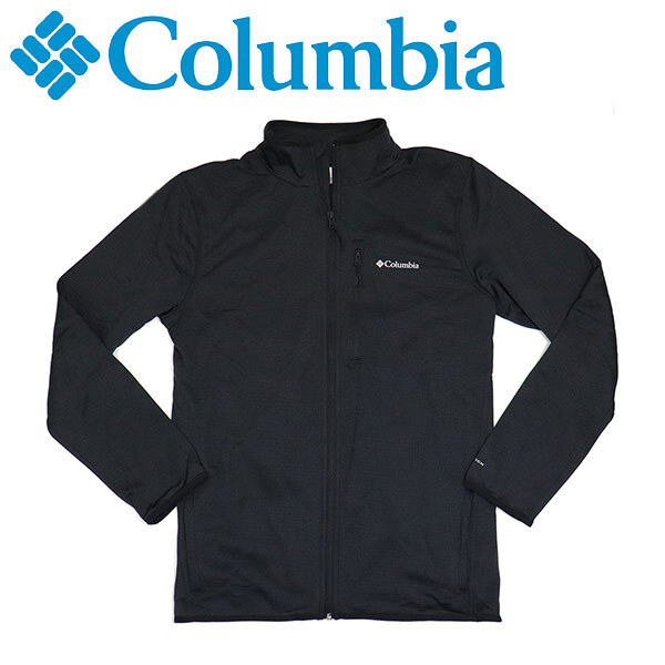 Columbia (コロンビア) AE3276 エッセンシャルハイクグリッドフリースフルジップ ジャケット CLB113 010Black L拍卖