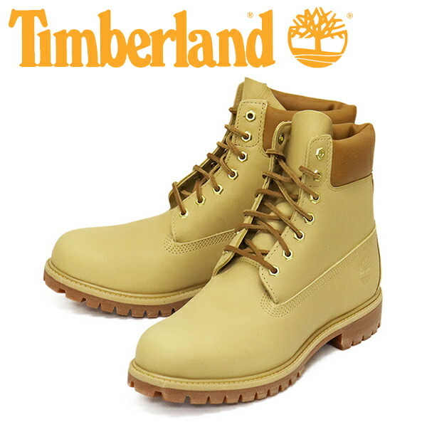 Timberland (ティンバーランド) A2P6W-EN2 6in PREM WP BT 6インチプレミアムウォータープルーフブーツ Beige TB593 US8.5-約26.5cm拍卖