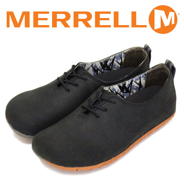 MERRELL (メレル) J20552 WMS Mootopia Lace ムートピア レース レディース レザーシューズ Black MRL037 約24.0cm拍卖