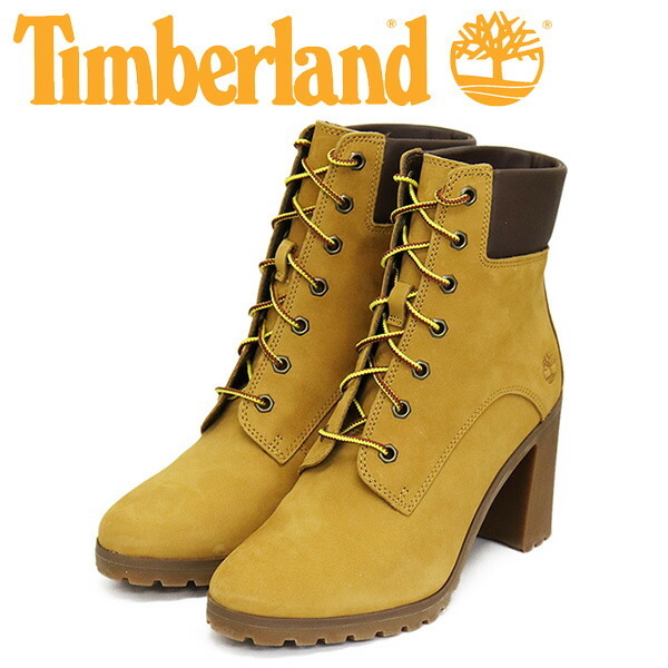 Timberland (ティンバーランド) A1HLS ALLINGTON 6in LACE UP アリントン 6インチブーツ レディース Wheat TB421 US8-約25.0cm拍卖