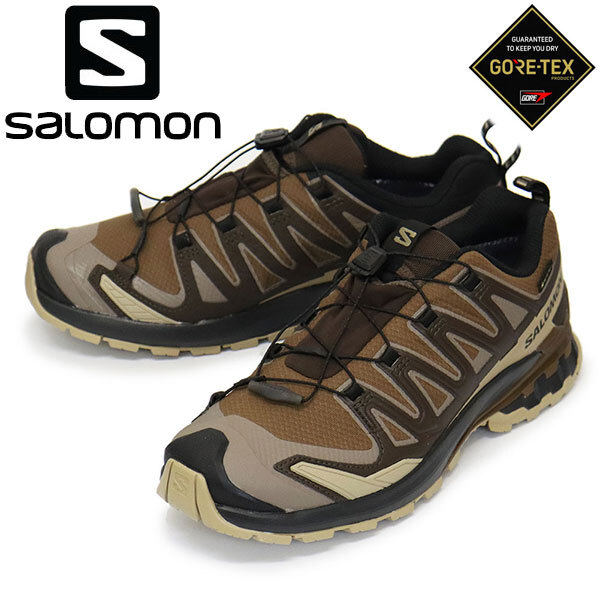 Salomon (サロモン) L47881800 XA PRO 3D V9 GORE-TEX トレイルランニングシューズ Dark Earth / Desert Tan / Black SL088 26.5cm拍卖