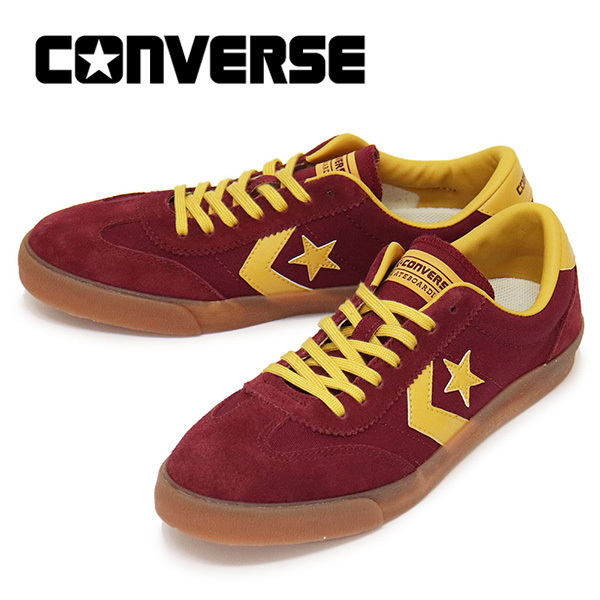 CONVERSE (コンバース) 33702151 ロードクラシック SK OX スニーカー バーガンディ/オレンジ CV124 US9-27.5cm拍卖