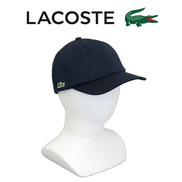 LACOSTE (ラコステ) RK068J SIDE CROCODILE CAP サイド クロコダイル キャップ 帽子 166MARINE LC400拍卖