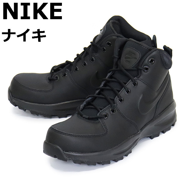 NIKE (ナイキ) HF7095 ナイキ マノア レザー スニーカー 001 ブラック NK664 26.5cm拍卖