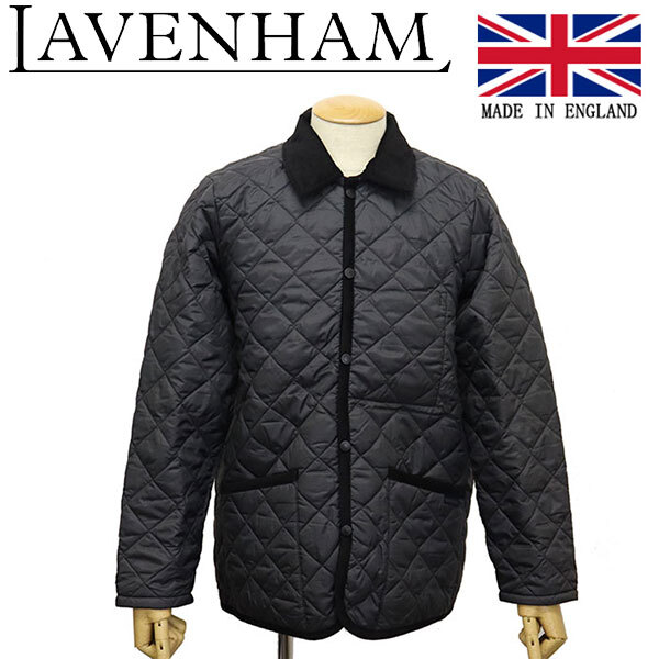 LAVENHAM (ラベンハム) SLJ1053 RAYDON MENS RC レイドン メンズ キルティングジャケット イギリス製 LH024 G95LAMPBLACK M拍卖