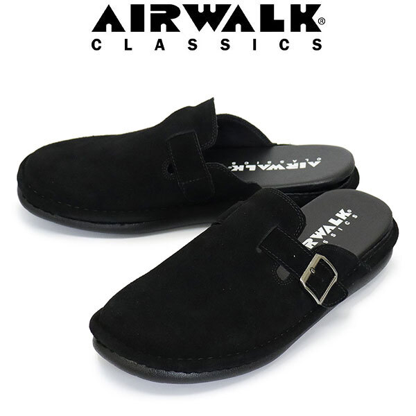 AIR WALK CLASSICS (エアーウォーク クラシックス) AWC5104 AIR WALK OUTLAND サンダル 300 BLACK AW01027.5cm拍卖