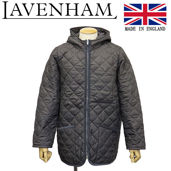 LAVENHAM (ラベンハム) LV12005 ZIPPED CRAYDON MENS ジップド クレイドン メンズ キルティングジャケット イギリス製 LH025 E18REGENTGREY拍卖