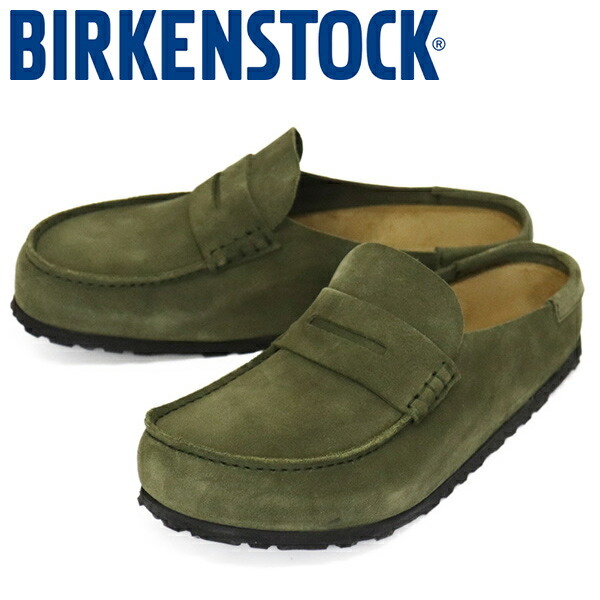 BIRKENSTOCK (ビルケンシュトック) 1030189 NAPLES WRAPPED ネープルズ ラップ スエードレザーサンダル THYME レギュラー BI479 40-約26.0c拍卖