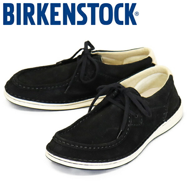 BIRKENSTOCK (ビルケンシュトック) 1029658 PASADENA パサデナ スエードレザーシューズ BLACK レギュラー BI464 41-約26.5cm拍卖
