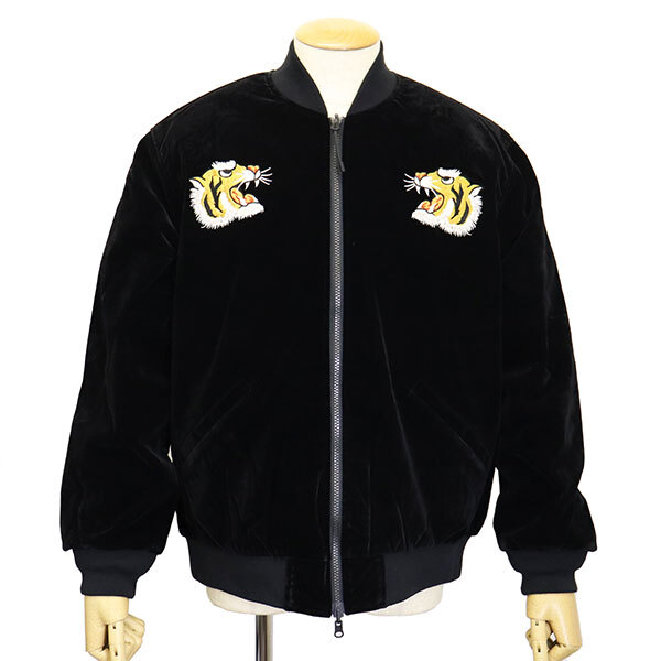 TAION (タイオン) JK04JS ジャパンスペシャル リバーシブル スカジャン ダウンジャケット TA037 BLACKxBLACKM拍卖