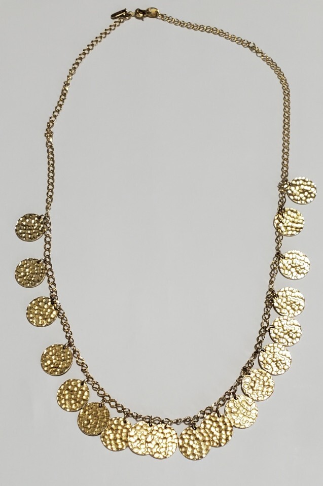 ネックレス ゴールドカラー レディース 60㎝ 34,6g 拍卖